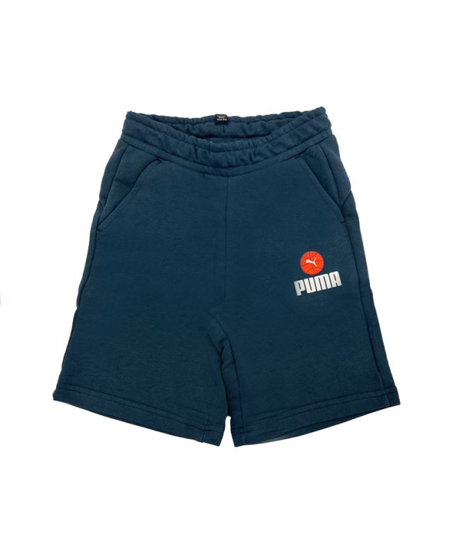 Pantalones Puma Blank Infantil Azul Marino
