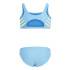 Bikini de Natación adidas 3 Bandas Niña Azul