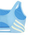 Bikini de Natación adidas 3 Bandas Niña Azul