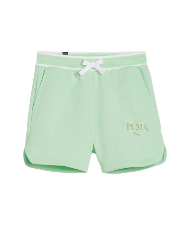 Pantalón Puma QUAD G Fresh Mint Infantil