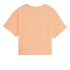 Camiseta Puma Girls Cropped Peach Fizz Infantil