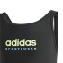 Bañador de Natación adidas Sportswear Uback Infantil Negro