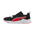 Zapatillas Puma Wired Run Pure Negro Rojo Hombre