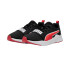 Zapatillas Puma Wired Run Pure Negro Rojo Hombre