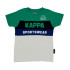 Camiseta Kappa 8036M00058 Verde Niño