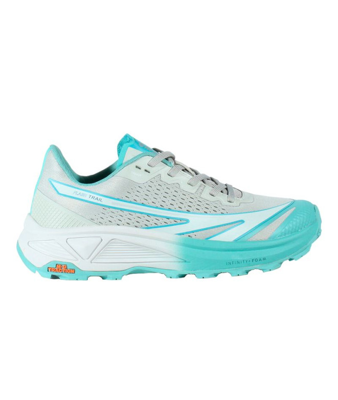 Zapatillas de Trail Hi-Tec Flash Mujer Gris
