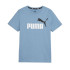 Camiseta Puma Essentials+ 2 Col Azul Infantil