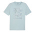 Camiseta Puma Graphics Hombre Turquesa