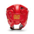 Casco de Boxeo Leone Protector Abierto Dna Rojo