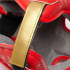Casco de Boxeo Leone Protector Abierto Dna Rojo