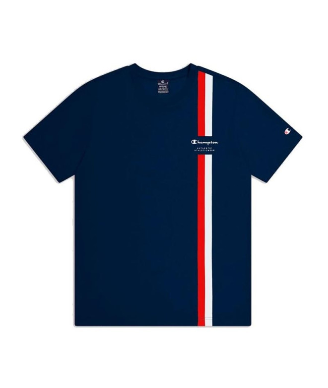 Camiseta Champion Crewneck Hombre Azul Marino