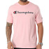 Camiseta Champion Crewneck Hombre Rosa