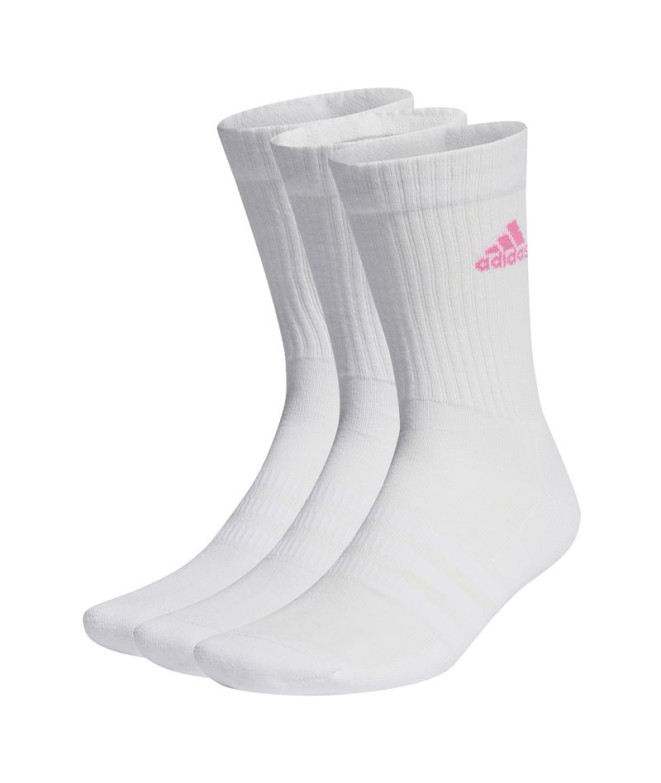 Calcetines adidas Clásicos Cushioned 3P Blanco