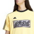 Camiseta adidas Tiro Aop  Hombre Amarillo