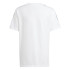Camiseta adidas Essentials 3 Bandas Niña Blanco