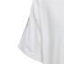 Camiseta adidas Essentials 3 Bandas Niña Blanco