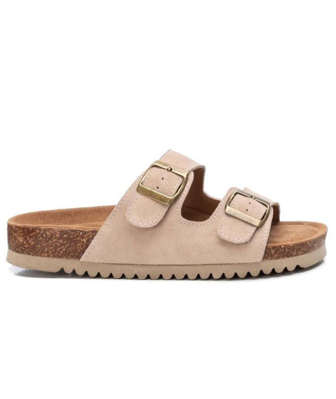 Chanclas XTI Serraje Mujer Beige