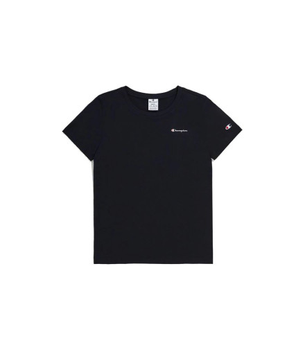 Camiseta Champion Crewneck Mujer Negro