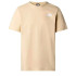 Camiseta de Montaña The North Face S/S Redbox Hombre Beige