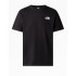 Camiseta de Montaña The North Face S/S Redbox Hombre Negro