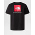 Camiseta de Montaña The North Face S/S Redbox Hombre Negro