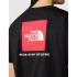 Camiseta de Montaña The North Face S/S Redbox Hombre Negro