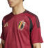 Camiseta de Fútbol adidas Primera Equipación Bélgica Hombre Granate