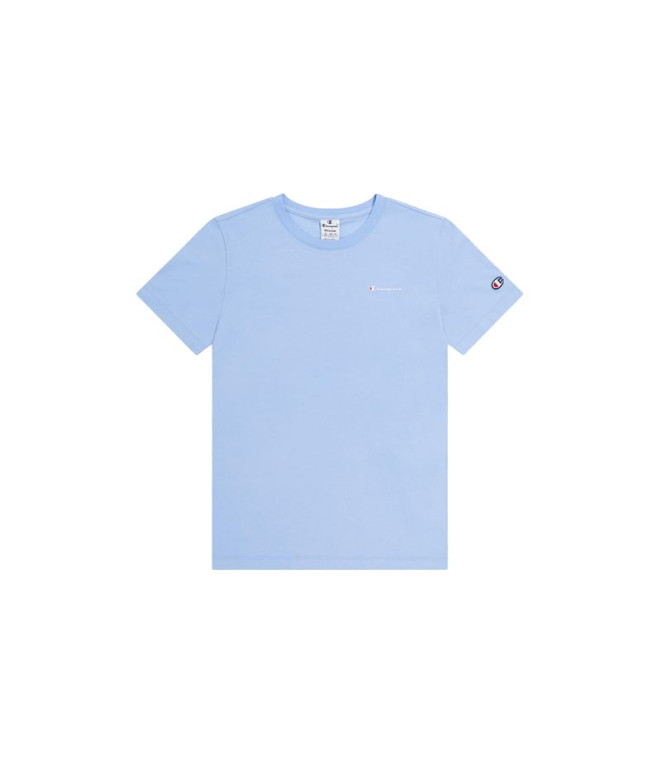Camiseta Champion Crewneck Mujer Azul