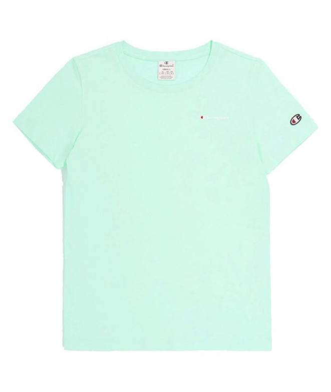 Camiseta Champion Crewneck Mujer Azul