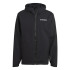Chaqueta de Senderismo adidas Multi 2L Rain Hombre Negro