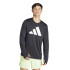 Camiseta de Running adidas Run It Ls Hombre Negro