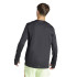 Camiseta de Running adidas Run It Ls Hombre Negro