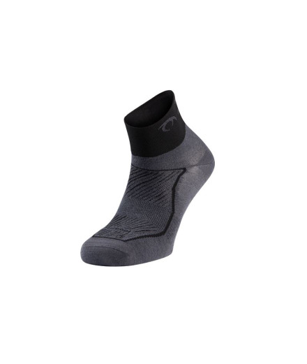 Calcetines de Running Lurbel Race Three Marengo/Negro