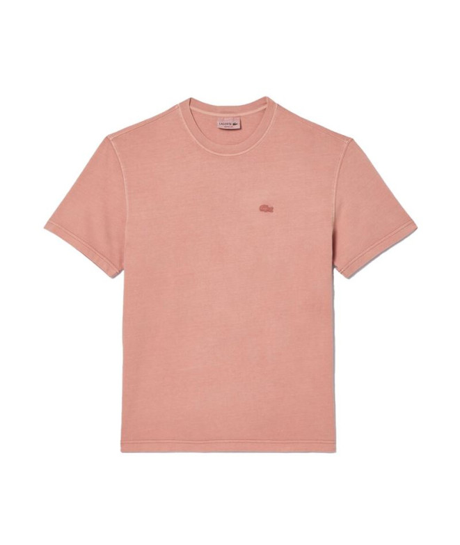 Camiseta Lacoste Cols Roules Salmon