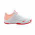 Zapatillas de Tenis Wilson Kaos Stroke 2.0 Mujer Blanco/Peach Parfait/Rojo