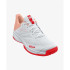 Zapatillas de Tenis Wilson Kaos Stroke 2.0 Mujer Blanco/Peach Parfait/Rojo