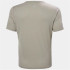 Camiseta de Fitness Helly Hansen Lifa Tech Graphic Hombre Marrón Grisaceo