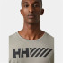 Camiseta de Fitness Helly Hansen Lifa Tech Graphic Hombre Marrón Grisaceo