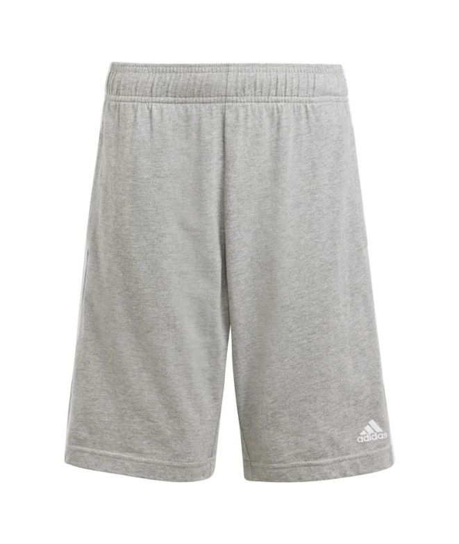 Pantalones adidas 3 Bandas Infantil Gris