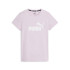 Camiseta Puma Essentials Logo Morado Mujer