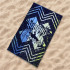 Toalla Secaneta 100X170 Jacquard Terciopelo Surfme Marino