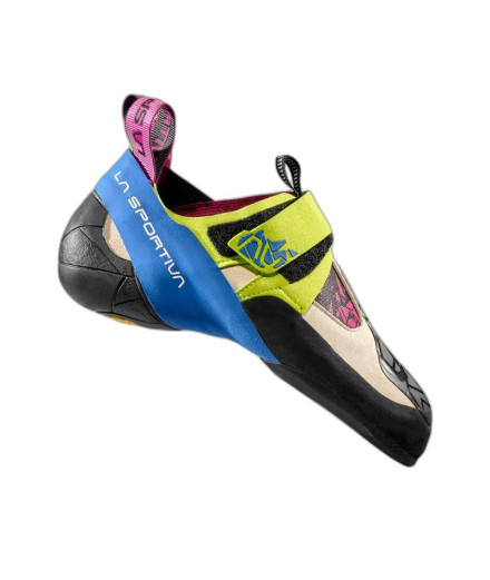 Pies de gato de Escalada La Sportiva Skwama Verde/Azul Mujer