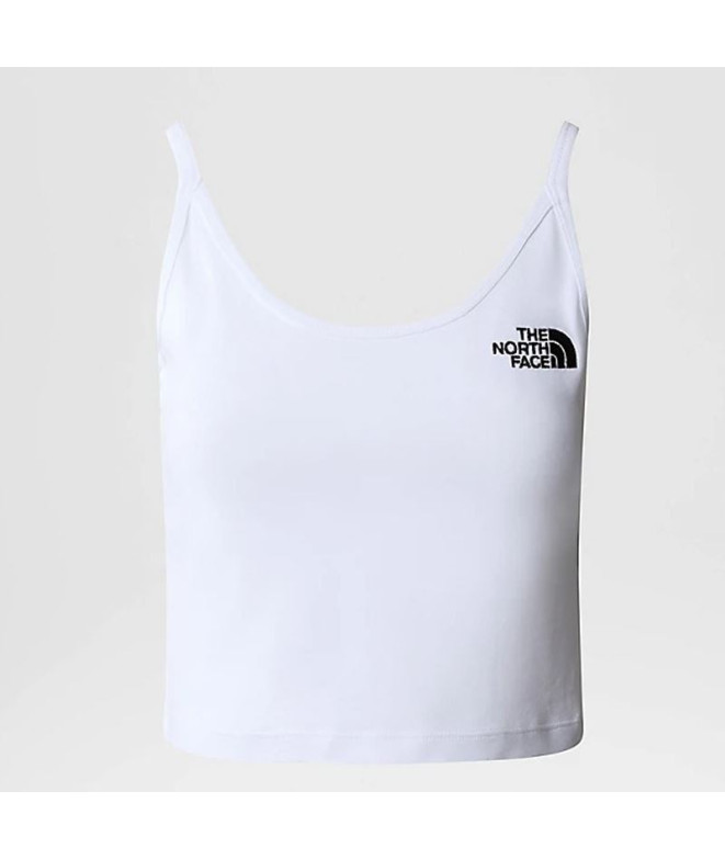 Crop The North Face Mujer Blanco