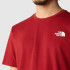 Camiseta The North Face S/S Redbox Hombre Rojo
