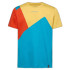 Camiseta de Escalada La Sportiva Dude Hombre Azul/Amarillo