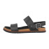 Sandalias Timberland Amalfi Vibes 2 Strap Jet Negro Hombre