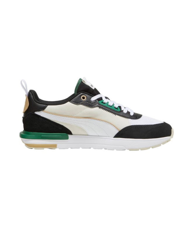 Zapatillas Puma R22 Beige/Negro Hombre
