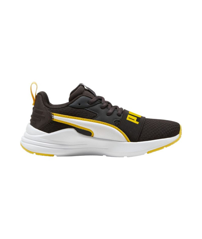 Zapatillas Puma Wired Run Pure Negro Infantil