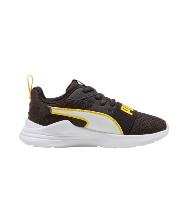 Zapatillas Puma Wired Run Pure Negro Infantil