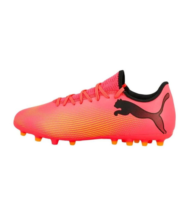 Botas de fútbol Puma FUTURE 7 PLAY MG Rojo